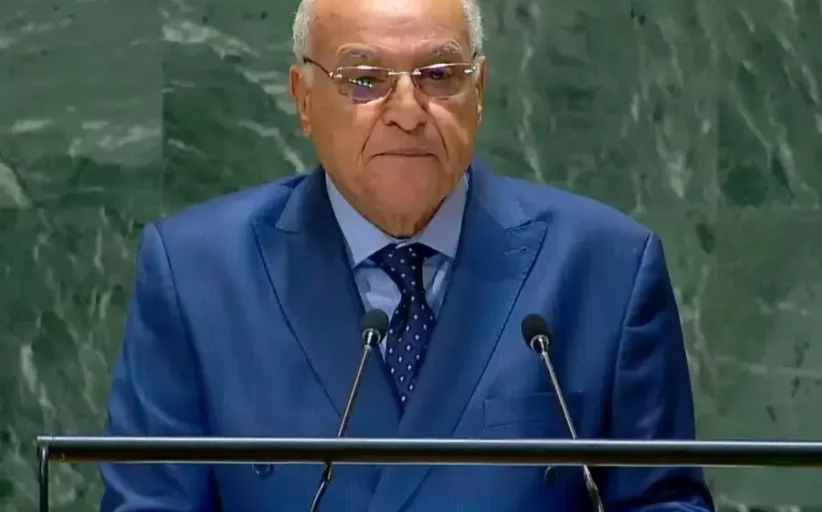 Discours du ministre Ahmed ATTAF lors du débat général de la 79ème Session de l'Assemblée générale des Nations unies