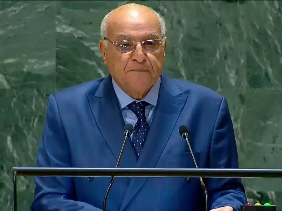 Discours du ministre Ahmed ATTAF lors du débat général de la 79ème Session de l'Assemblée générale des Nations unies